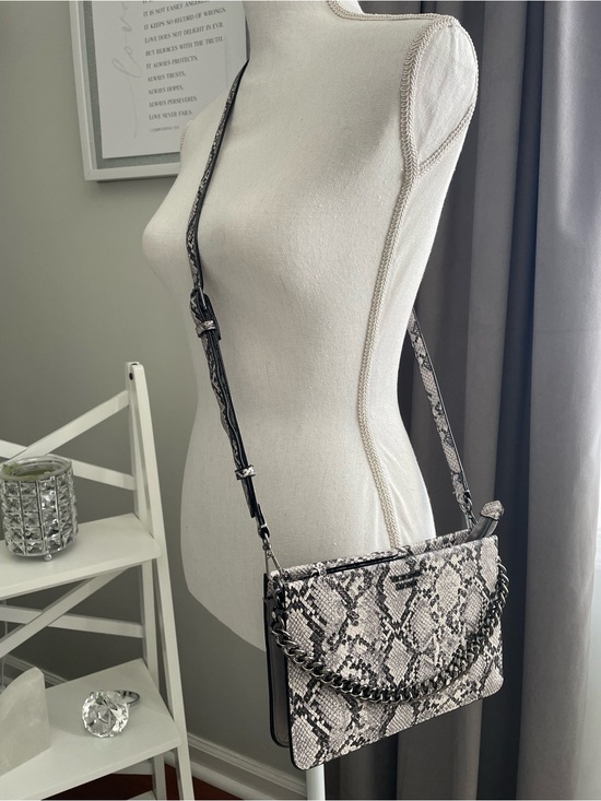 Victoria's Secret Handbags - Victoria's Secret Snakeprint Crossbody Purse